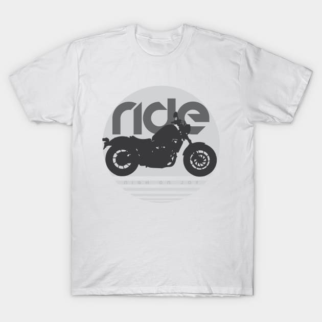 Ride rebel 500 sun T-Shirt by NighOnJoy